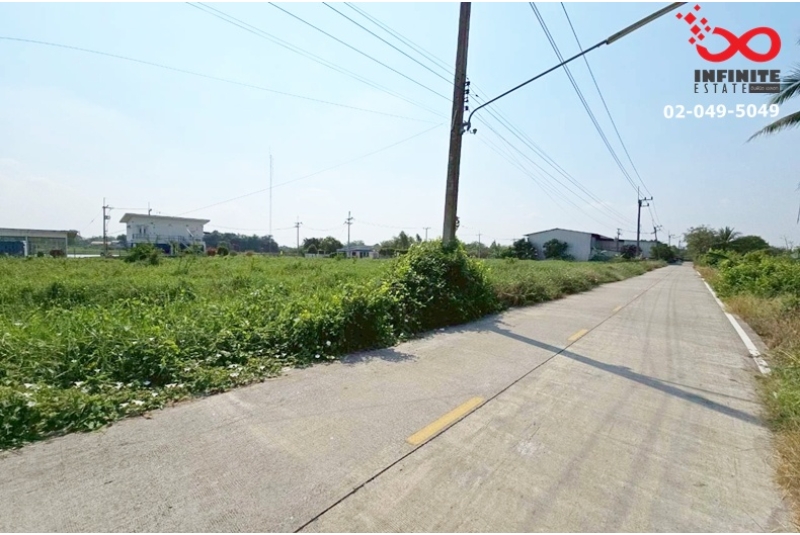 ขายที่ดิน 438 ตรว. ตำบลบางหลวง เมืองปทุมธานี ใกล้Solar Plant บางหลวง 