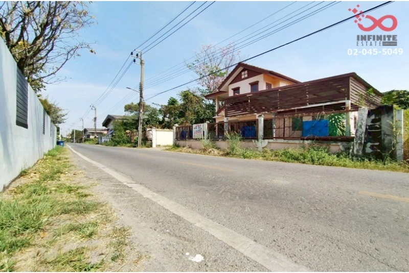 ขายบ้านเดี่ยว ถนนเลียบวารี  ซอยเลียบวารี 49 หนองจอก  2 ชั้น 80 ตร.ว. สภาพแวดล้อมน่าอยู่ ขายถูก