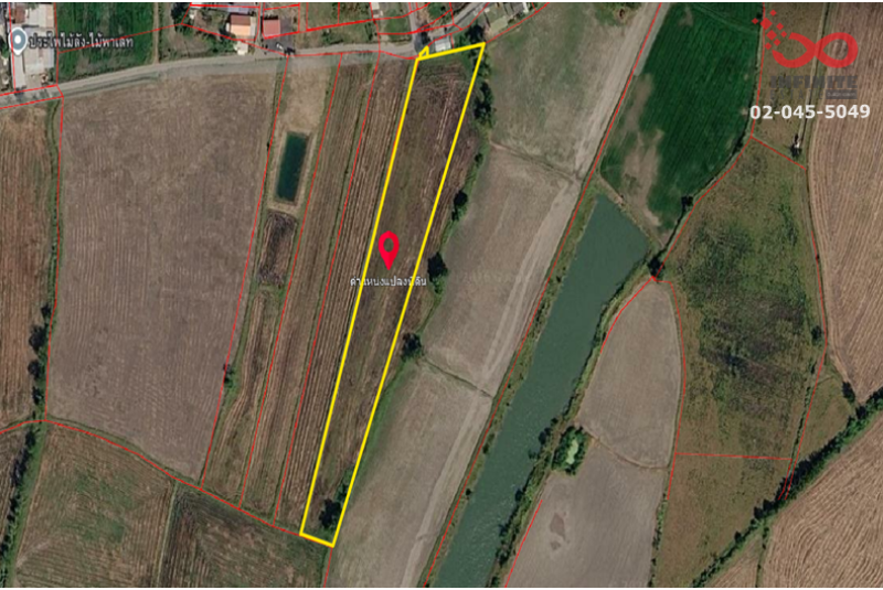 ขายที่ดิน 9ไร่ 207ตร.ว. หนองแซง สระบุรี ใกล้ อบต.หนองกบ
