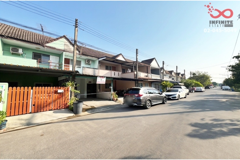 ขายทาวน์เฮ้าส์ 2 ชั้น 16 ตร.ว. ม.เกษมทรัพย์ ลำลูกกา คลอง 1 ปทุมธานี  