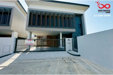 93060, ขายบ้านเดี่ยว วิลล่า 168 นิวกรุงเทพกรีฑา 2ชั้น 66ตร.ว. บ้านใหม่พร้อมอยู่ ใกล้สนามบินสุวรรณภูมิ ถนนพัฒนาชนบท