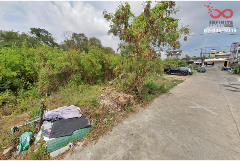 ขายที่ดินถมแล้ว 1,182 ตร.ว. ถ.เมืองทอง - เขาขาด เมืองภูเก็ต แปลงมุม