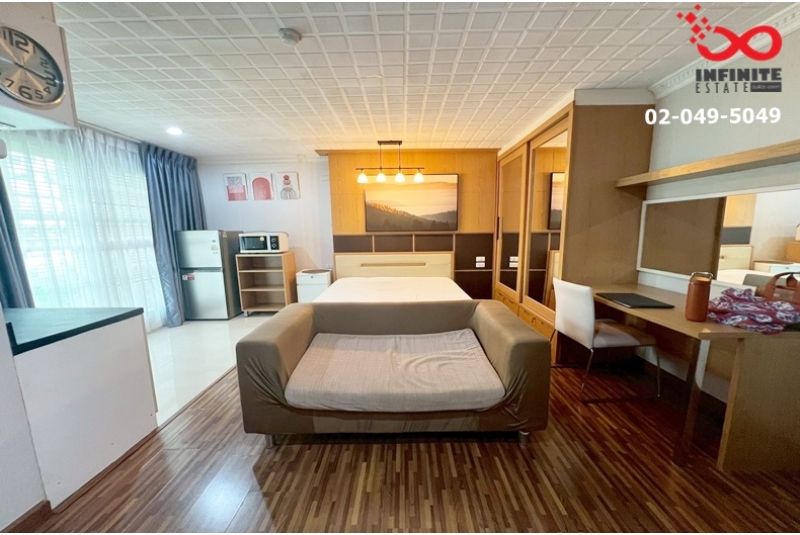 ขายคอนโด โมเดิร์น สวีท โฮม พระราม9 32ตร.ม ชั้น 2 อาคาร A