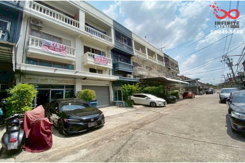 ขายอาคารพาณิชย์ 3.5ชั้น 20 ตร.ว.ซอยรามอินทรา 34 ใกล้รถไฟฟ้าสายสีชมพู ทางด่วนเอกมัย-รามอินทรา