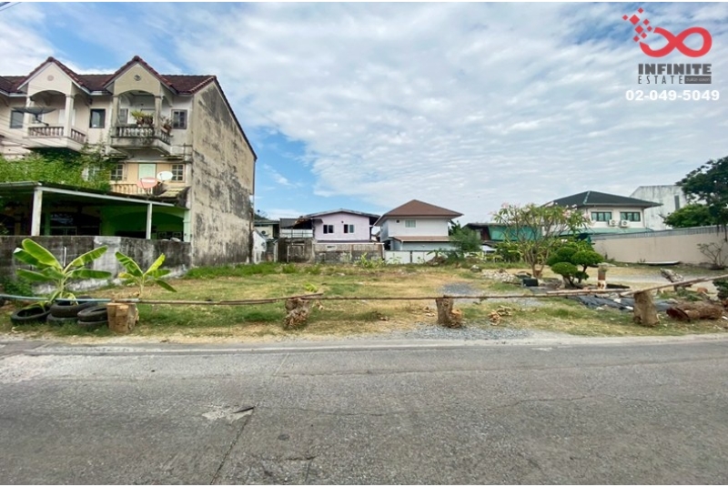 ขายที่ดินถมแล้ว 90ตร.วา ถนนนวมินทร์  ซอยนวมินทร์ 59 บึงกุ่ม หน้ากว้างสวย