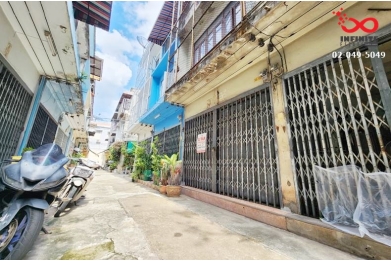 93017, ขายอาคารพาณิชย์ 3ชั้น  ถนนจันทน์ ซอยจันทน์ 51 บางคอแหลม ใกล้ BTS สะพานตากสิน