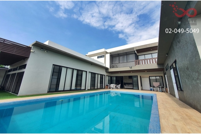 ขายบ้านเดี่ยว 2 ชั้น 200 ตารางวา หมู่บ้านเมืองเอก โครงการ6 พร้อมสระว่ายน้ำ  ปทุมธานี 