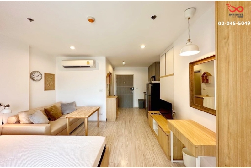 ให้เช่าคอนโด ไอดีโอ โมบิ บางซื่อ-แกรนด์ อินเตอร์เชนจ์ 25.78 ตารางเมตร ชั้น 11 ถนนประชาชื่น ใกล้รถไฟฟ้า 3 สาย