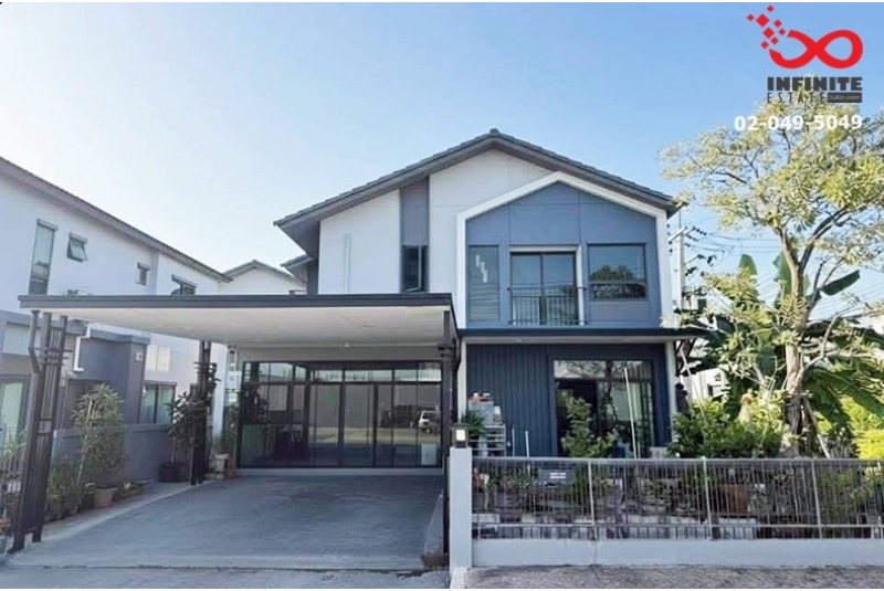 ขายบ้านเดี่ยว 2 ชั้น บ้านอณาสิริ กรุงเทพ-ปทุมธานี ซอยวัดไพร่ฟ้า บางคูวัด  