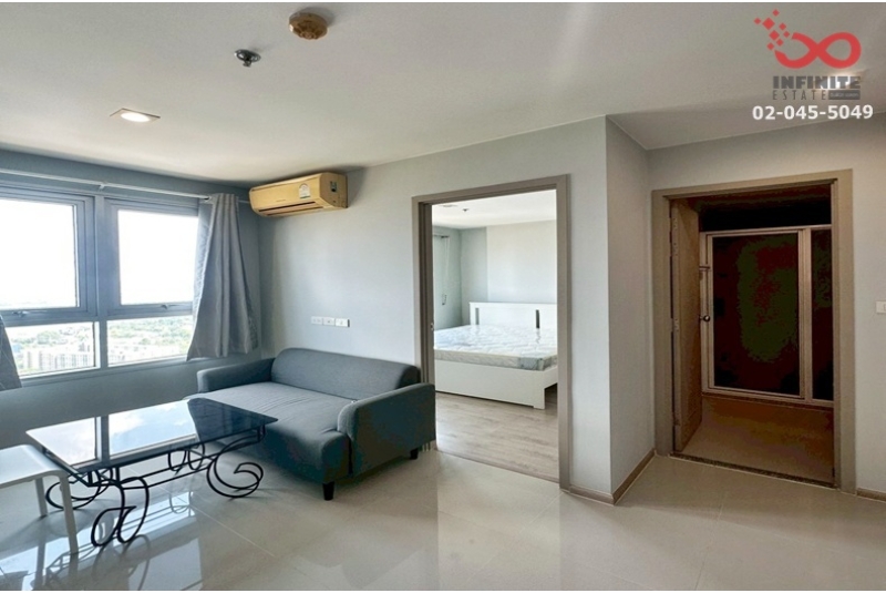 ขายคอนโดริชพาร์ค @ เจ้าพระยา ชั้นที่ 33 บนสุดของโครงการ 32.6ตร.ม. วิวแม่น้ำ ห้องใหม่ ใกล้ MRT สายสีม่วง ขายต่ำกว่าทุน