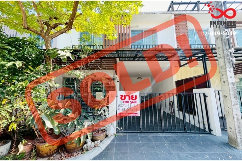 ขายทาวน์โฮม 2 ชั้น 16.4 ตรว. อารียา เดอะคัลเลอร์ พรีเมี่ยม ลาดปลาเค้า