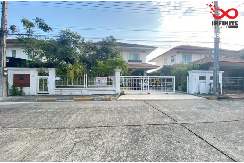 ขายบ้านเดี่ยว หมู่บ้านวราบดินทร์ วงแหวน-ลำลูกกา 2 ชั้น 65 ตารางวา ใกล้ถนนกาญจนาภิเษก ลำลูกกา คลอง5