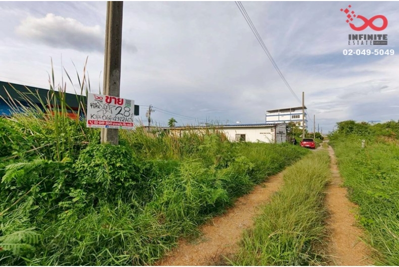 ขายที่ดินเปล่า 28 ตร.ว. ถนนพัฒนาชนบท 4 ซอยอรุณบุญศรี ลาดกระบัง ใกล้สนามบินสุวรรณภูมิ