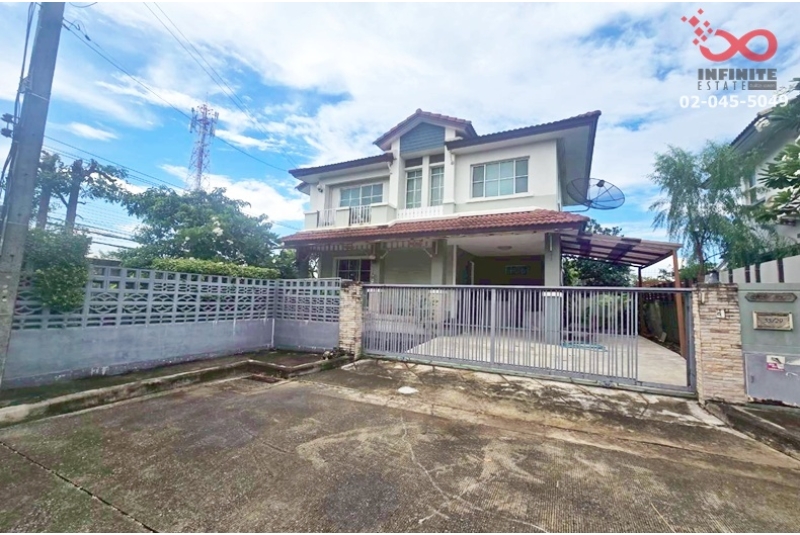 ขายบ้านเดี่ยว 2 ชั้น 63 ตร.ว. พฤกษ์ลดา รังสิต คลอง 4 ลำลูกกา ปทุมธานี หลังริม