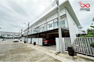 93670, ขายทาวน์โฮม 2 ชั้น หลังริม 34 ตร.ว. ม.เดอะ มิราเคิล ถนนเทพารักษ์ บางพลี สมุทรปราการ