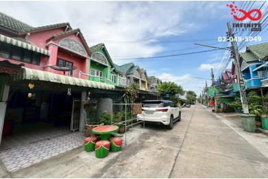 93757, ขายทาวน์เฮ้าส์ 2 ชั้น หมู่บ้านรัตนาธานี กาญจนาภิเษก วัดลาดปลาดุก  ใกล้ MRT คลองบางไผ่ เซ็นทรัล เวสต์เกต
