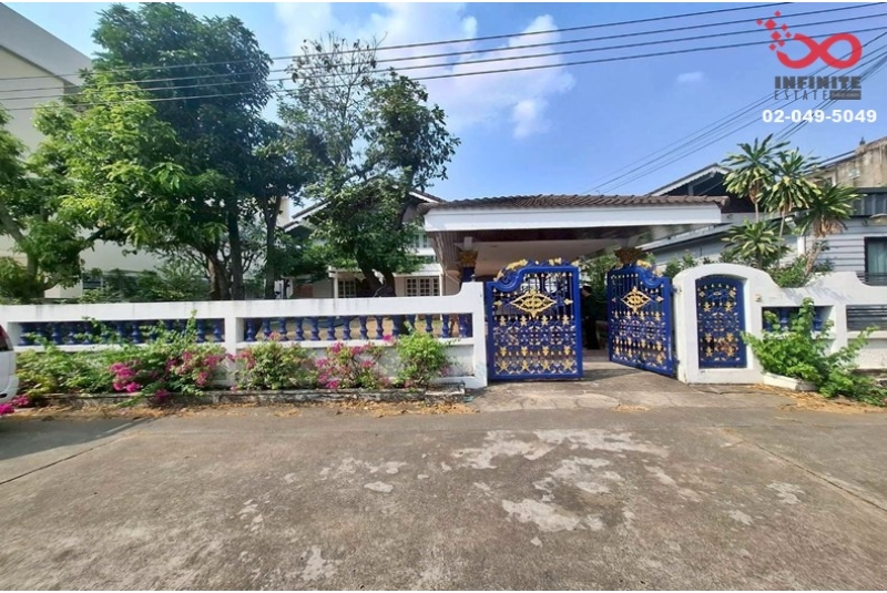 ขายบ้านเดี่ยว 2 ชั้น 101 ตร.ว. รามคำแหง 60 หมู่บ้านสวนสน ใกล้ MRT ลำสาลี - ศรีนครินทร์  