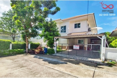 93892, ขายบ้านเดี่ยว ถนนเลียบคลองสอง ม. แลนซีโอ รามอินทรา-นวมินทร์  2 ชั้น 50 ตร.ว.หลังริม ใกล้หทัยราษฎร์ 