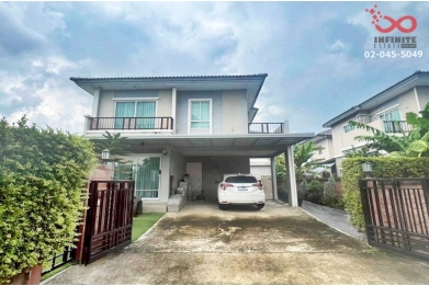 93812, ขายบ้านเดี่ยว 2 ชั้น 54 ตร.ว. ภัสสร เพรสทีจ จตุโชติ - วัชรพล ใกล้ทางพิเศษฉลองรัช