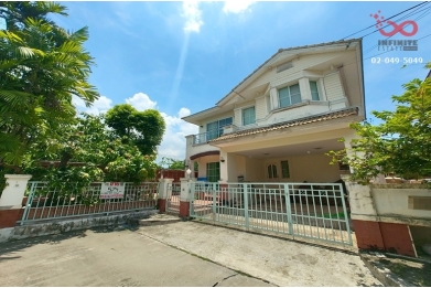 93507, ขายและให้เช่าบ้านเดี่ยว 2 ชั้น มัณฑนา อ่อนนุช-วงแหวน ถนนสุขาภิบาล 2