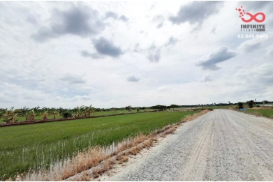 94015, ขายที่ดิน 200 ตร.ว. บางเสาธง สมุทรปราการ หลัง ม.ABAC สุวรรณภูมิ