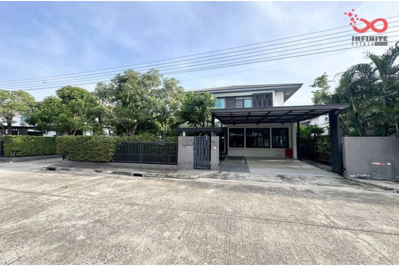 ขายบ้านเดี่ยว 2 ชั้น มัณฑนา ศรีนครินทร์-บางนา 73 ตร.ว. ถนนหนามแดง-บางพลี สมุทรปราการ
