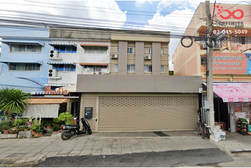 ขายอาคารพาณิชย์ 2 คูหา 3.5 ชั้น 54 ตร.ว. ติดถนนพระยาสุเรนทร์ - รามอินทรา ทำโฮมออฟฟิศเหมาะมาก  ใกล้รถไฟฟ้าสายสีชมพู