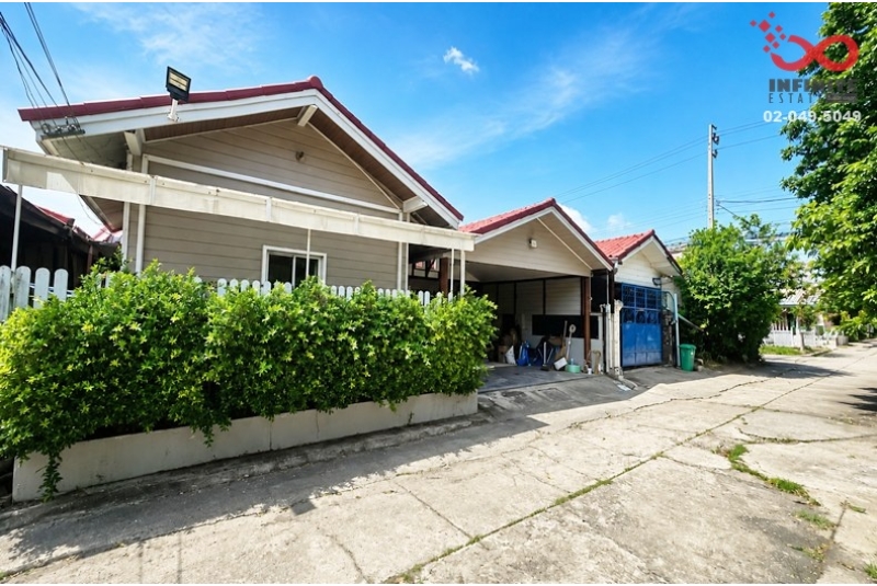 ขายบ้านเดี่ยว เคหะธานี 4 ชั้นเดียว 48 ตร.ว. ถนนราษฎร์พัฒนา สะพานสูง ใกล้รถไฟฟ้าสายสีส้ม