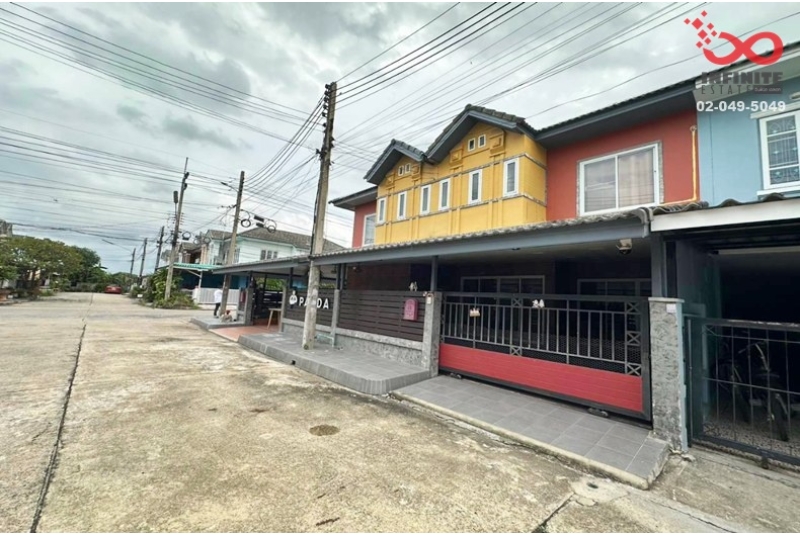 ขายทาวน์เฮาส์ 2 ชั้น 2หลังติดกัน 55 ตร.ว. หมู่บ้านตวันนาวิลล์ รังสิต-นครนายก คลอง 8 ธัญบุรี  
