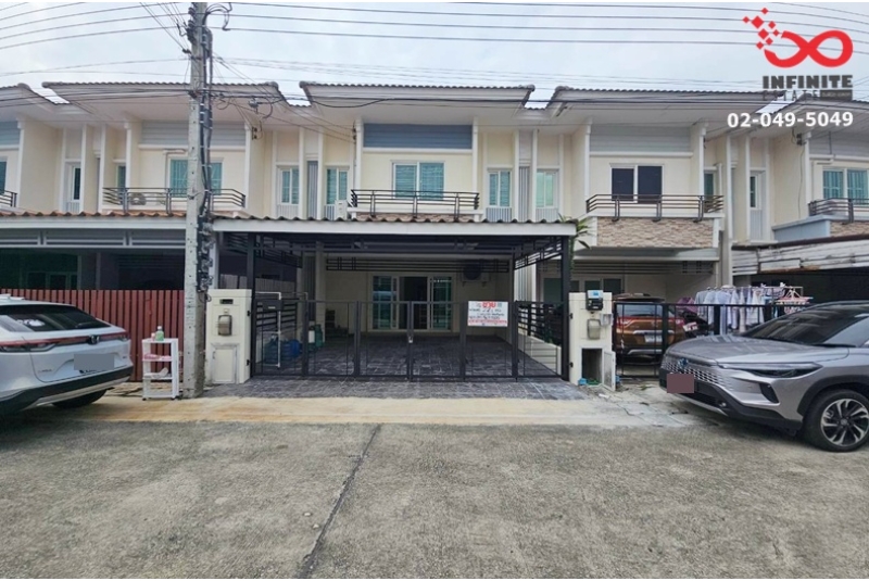 ขายทาวน์เฮาส์ 2 ชั้น หมู่บ้านพฤกษาทาวน์ ราชพฤกษ์ 22 ตรว. ฟังก์ชันครบ พร้อมอยู่ จอดรถได้ 2 คัน