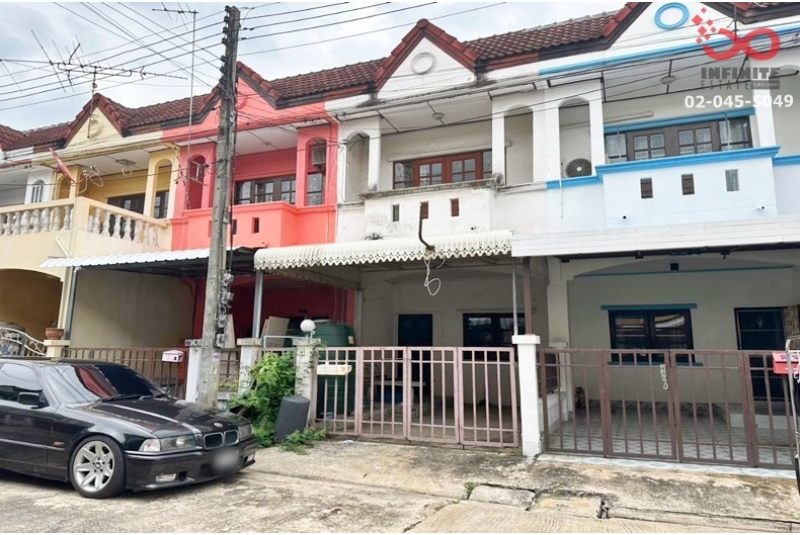ขายทาวน์เฮาส์ 2 ชั้น 16 ตร.ว. รังสิต-นครนายก บ้านฟ้า รังสิต คลอง 4 ใกล้วงแหวนกาญจนาภิเษก