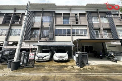 94352, ขายทาวน์เฮาส์ 3 ชั้น สัมมากร อเวนิว ชัยพฤกษ์-วงแหวน บางบัวทอง 18 ตร.ว.