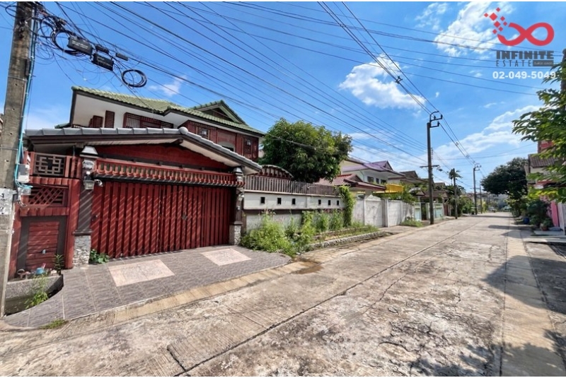 ขายบ้านเดี่ยว 2 ชั้น รามคำแหง 124 วงแหวนกาญจนาภิเษก หมู่บ้านเกศรี 2 พื้นที่ 54 ตร.ว. ใกล้รถไฟฟ้าสายสีส้ม