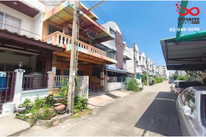 ขายทาวน์เฮาส์ 3 ชั้น บ้านสวนอยู่นิรันดร์ เลี่ยงเมืองนนทบุรี 5 ขนาด 16.5 ตร.ว. ใกล้ MRT สายสีม่วง