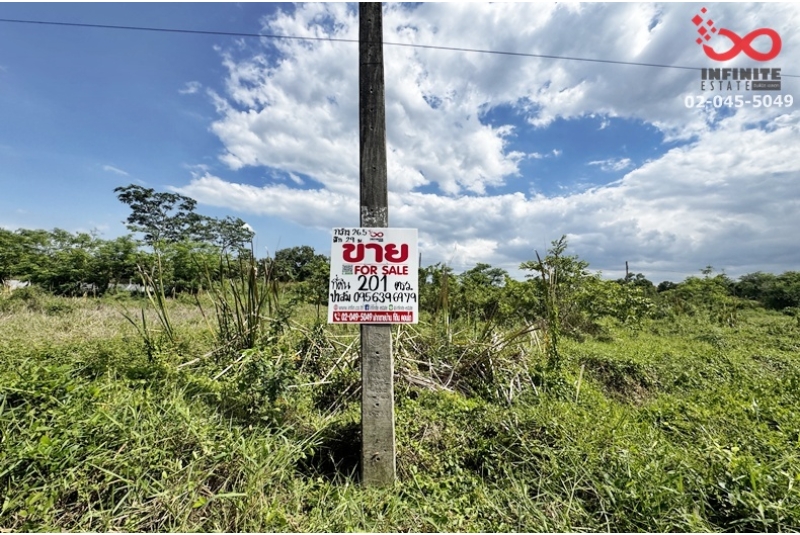 ขายที่ดิน 201 ตร.ว. ถนนประชาสำราญ คลองสิบสอง หนองจอก