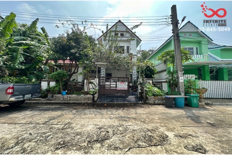 ขายบ้านเดี่ยว 2ชั้น 52ตร.วา หมู่บ้านคุณาลัย บางขุนเทียน ถนนพระราม 2 ขายถูก