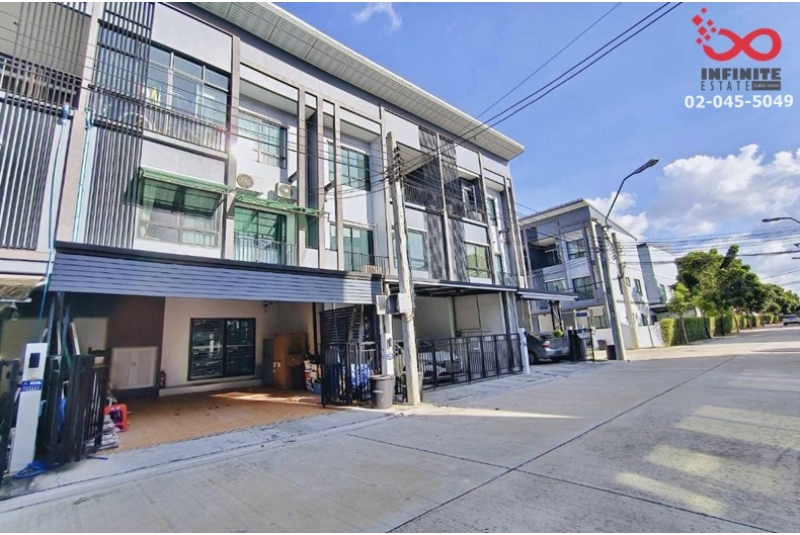 ขายทาวน์โฮม 3 ชั้น 21 ตร.ว. สัมมากร อเวนิว รามอินทรา-วงแหวน ใกล้ MRT สายสีชมพู