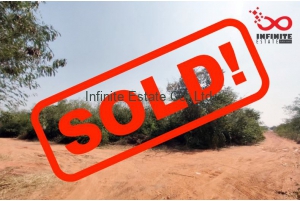 82370, ที่ดิน 2 ไร่ ถนนสายธนบุรี-ปากท่อ ใกล้ตลาดลอนดอน แปลงมุม