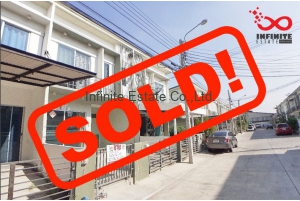 82380, ทาวน์โฮม 2 ชั้น หมู่บ้านวิลเลต ถนนกาญจนาภิเษก ใกล้รถไฟฟ้า MRT สายสีน้ำเงิน-สถานีหลักสอง	