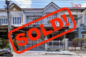 83069, ขายทาวน์เฮ้าส์ 2 ชั้น หมู่บ้าน บุศรินทร์ ถนนบ้านกล้วย-ไทยน้อย บางบัวทอง