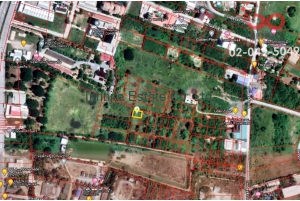 83666, ที่ดินเปล่าถมแล้ว 78 ตารางวา กำแพงแสน นครปฐม แปลงมุม