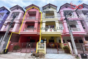 83743, ทาวน์เฮ้าส์ 3 ชั้น หมู่บ้าน เลิศอุบล ถนนวัชรพล ซอยร่วมมิตรพัฒนา