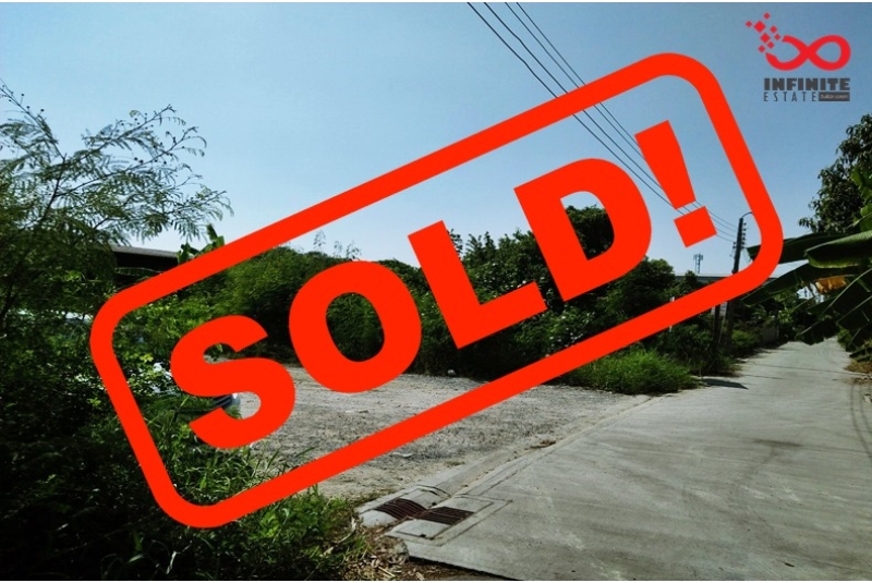 ที่ดิน  213 ตรว. ถนนสุขาภิบาล2 อ่อนนุช-ลาดกะบัง ถมแล้ว