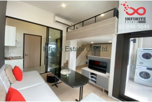 84045, คอนโด ชีวาทัย เรสซิเดนซ์ อโศก ชั้น 12 ห้อง Duplex ใกล้ MRT สถานีพระราม 9 