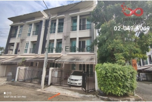 84832, ขายทาวน์โฮม 3 ชั้น บ้านกลางเมือง พระราม 9 ถนนคู่ขนานมอเตอร์เวย์ หลังมุม