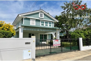 84463, ขายบ้านเดี่ยว 2 ชั้น หมู่บ้านพฤกษ์ลดา เพชรเกษม - พุทธมณฑลสาย4 หลังมุม บ้านใหม่ไม่เคยเข้าอยู่