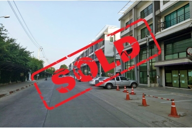 81011, ขายอาคารพาณิชย์ 4ชั้น ใกล้รถไฟฟ้าสายสีชมพู สถานีปากเกร็ด ถนนติวานนท์