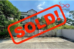 85134, ขายบ้านเดี่ยว 2 ชั้น เดอะ วิลเลจ แจ้งวัฒนะ - ติวานนท์  หลังริม