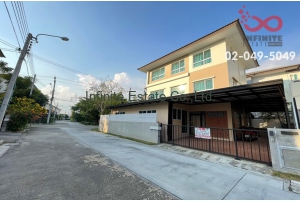91240, บ้านเดี่ยว 3 ชั้นหลังมุม คาซ่า พรีเมี่ยม ราชพฤกษ์ - พระราม 5 ถนนบางกรวย-ไทรน้อย 
