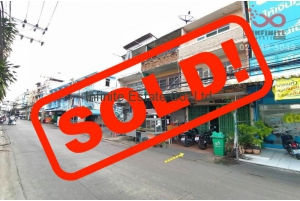 85274, อาคารพาณิชย์ 3 ชั้น 18.9 ตารางวา ซอยเจริญราษฎร์7 แยก7  ใกล้จุดขึ้นลงทางด่วนศรีรัชและBTS สุรศักดิ์